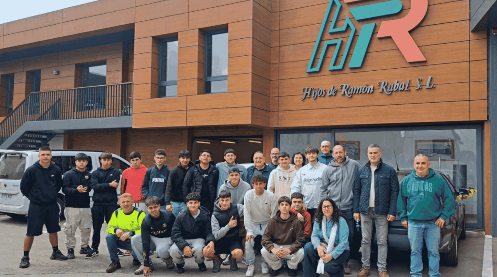 sector madera galicia visita alumnos aserradero