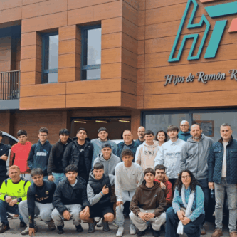 sector madera galicia visita alumnos aserradero
