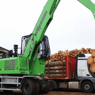 Madera de pino gallego utilizada en construcción sostenible